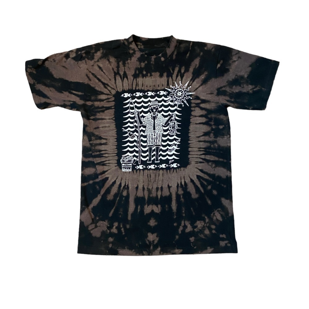 Graphic Tie Dye T-Shirt Large